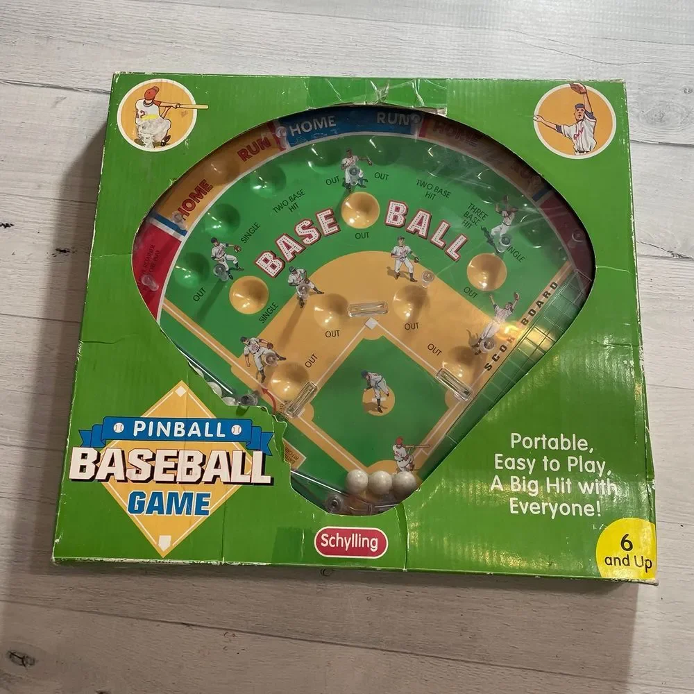 Schylling pinball baseball game‎